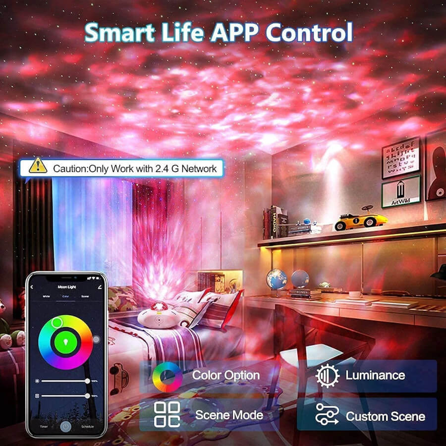 Projecteur de Galaxie Étoilée