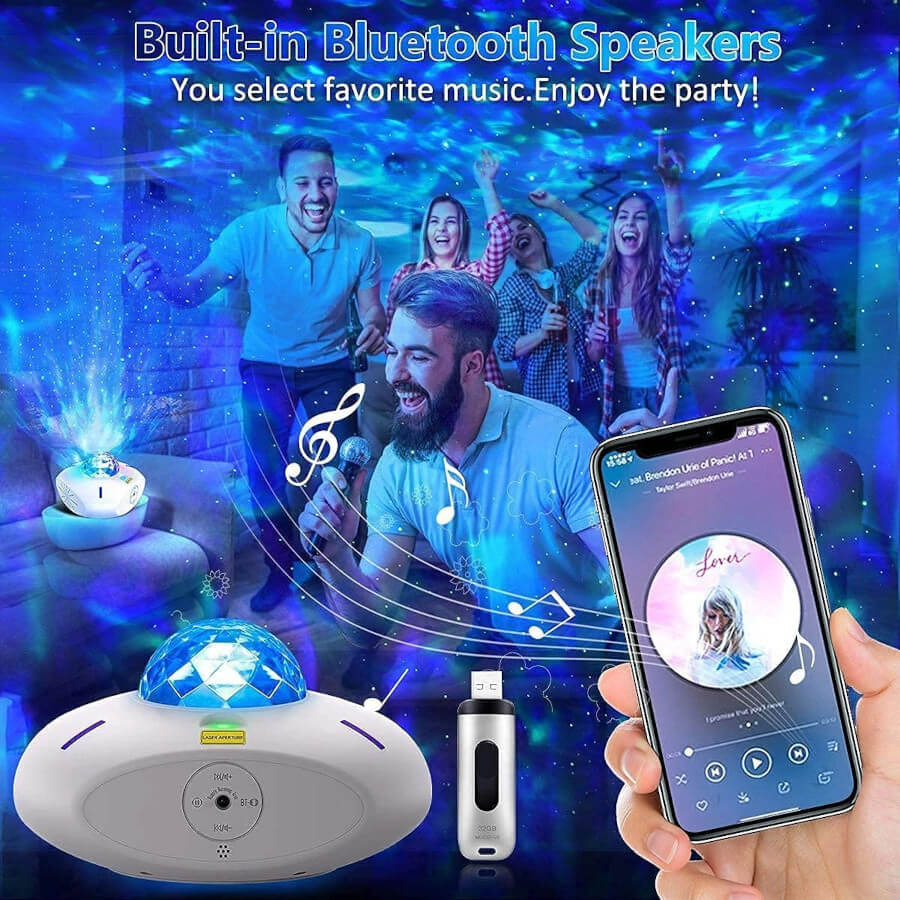 Projecteur de Galaxie Étoilée