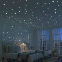 Thumbnail for plafond remplit d'étoiles phosphorescentes qui brillent de nuit