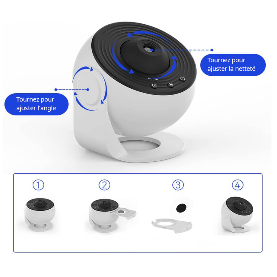 lampe de projection LED univers