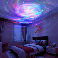 Thumbnail for lumière LED galaxie au dessus du lit de la chambre