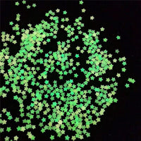 Thumbnail for petites étoiles phosphorescentes lumineuse dans le noir