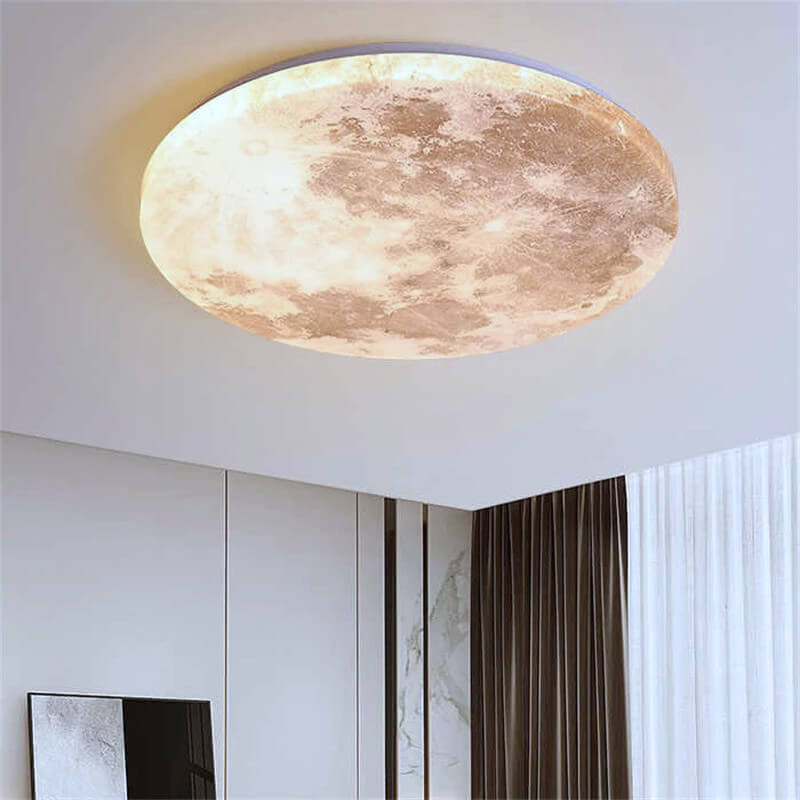 lampe de plafond lune