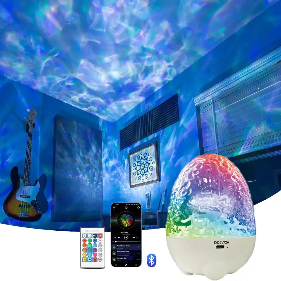 lampe projecteur de lumière océanique