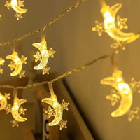 Thumbnail for cordon décoratif led lune et étoiles