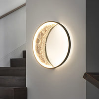 Thumbnail for Aplique murale lumineuse en forme de demi lune