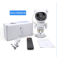 Thumbnail for boite contenant le petit astronaute et la télécommande qui permet d'allumer la projection
