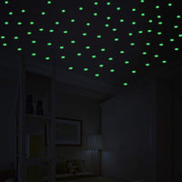 Thumbnail for plafond avec des étoiles fluorescentes collées dessus