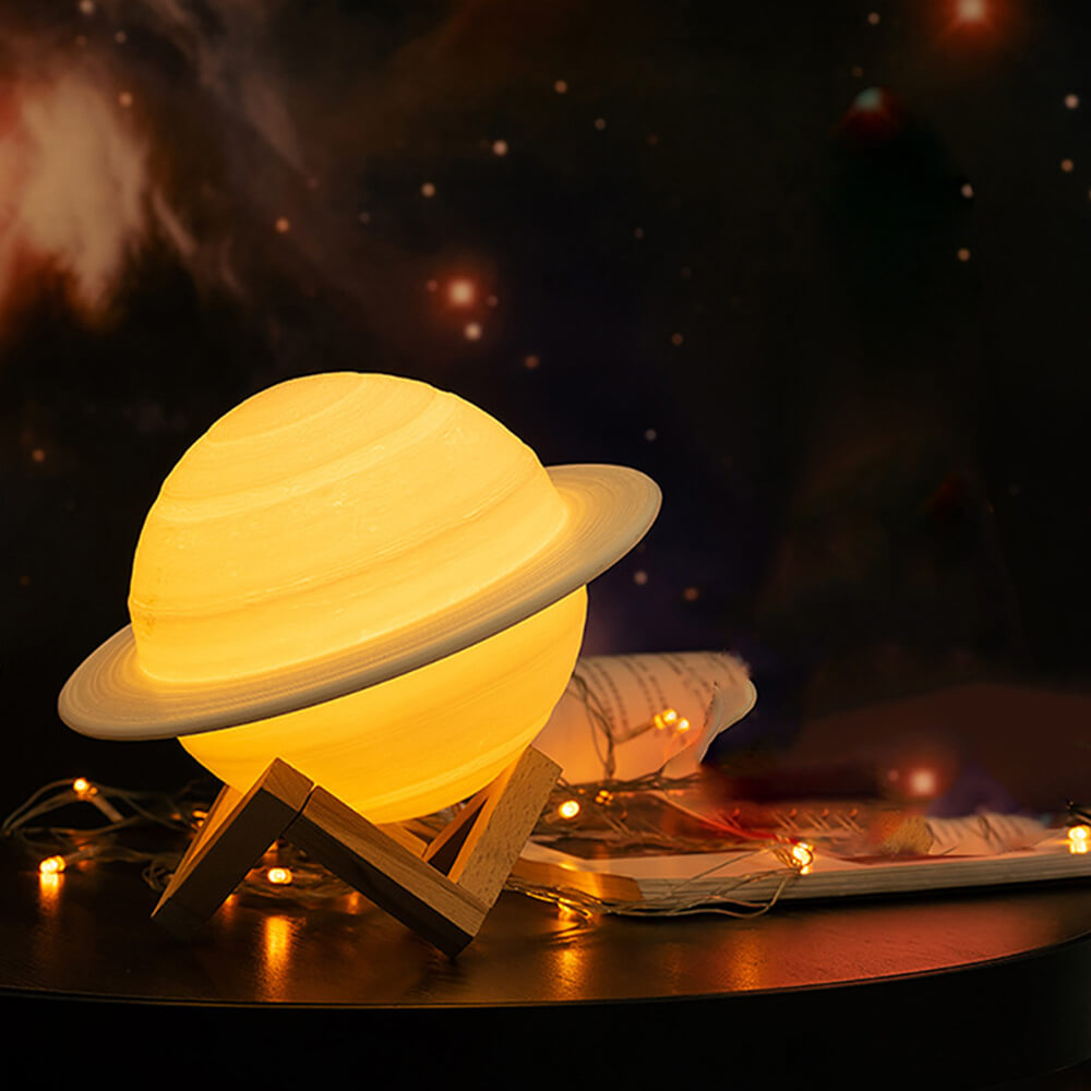Lampe veilleuse à Lévitation Magnétique en forme de Saturne 