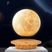 Thumbnail for boule lampe lune qui tourne grâce au magnetisme