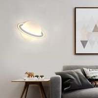 Thumbnail for Lampe à fixer au mur en forme de planète comme Saturne