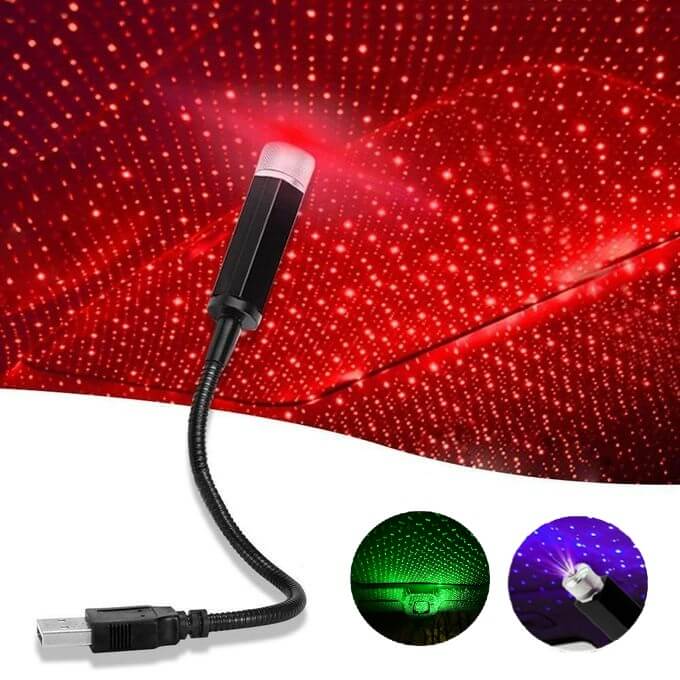 mini projecteur USB pour étoiles laser